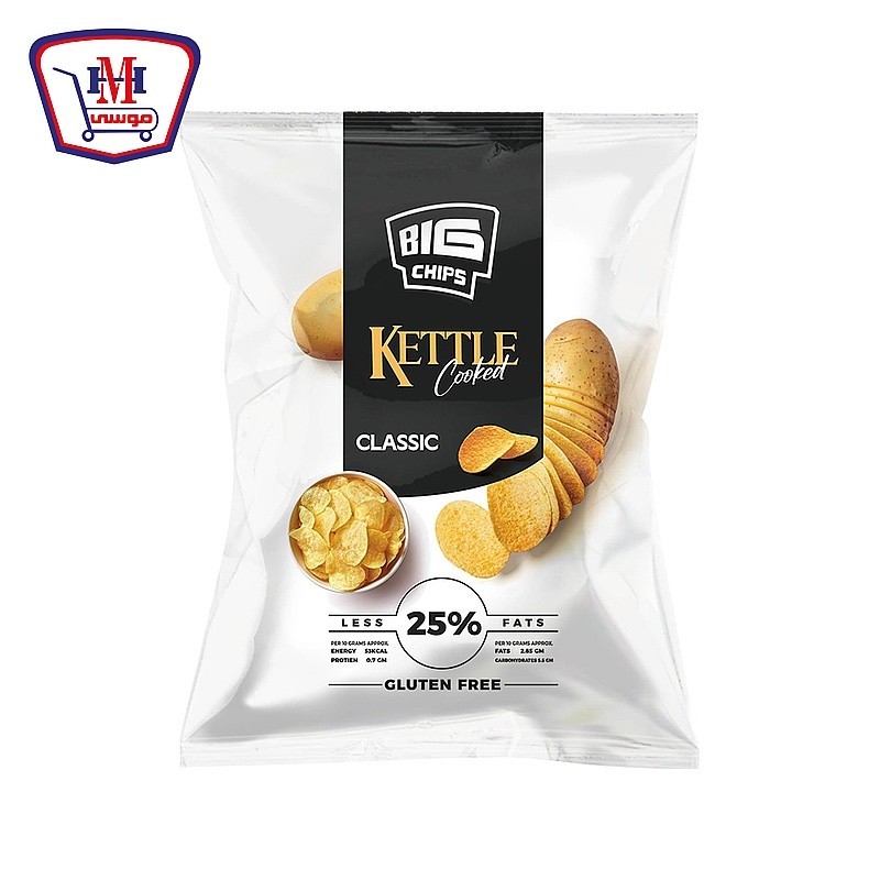 بيج شيبس كلاسيك  85 - 95 جرام