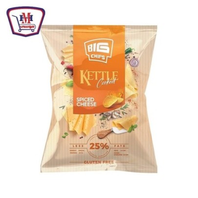 بيج شيبس جبنه حارة 85 - 95 جرام | من بيج شيبس | هايبر موسى — أفضل سعر