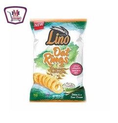 لينو حلقات شوفان بالبصل و الكريمة 60 جرام | من لينو | هايبر موسى — أفض