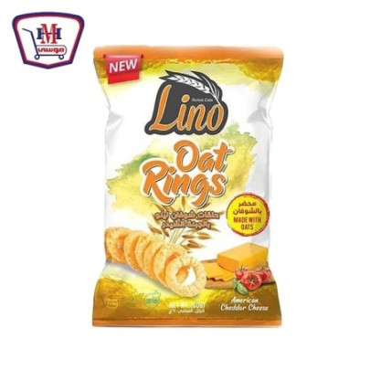 لينو حلقات شوفان بالجبنه الشيدر 60 جرام | من لينو | هايبر موسى — أفضل