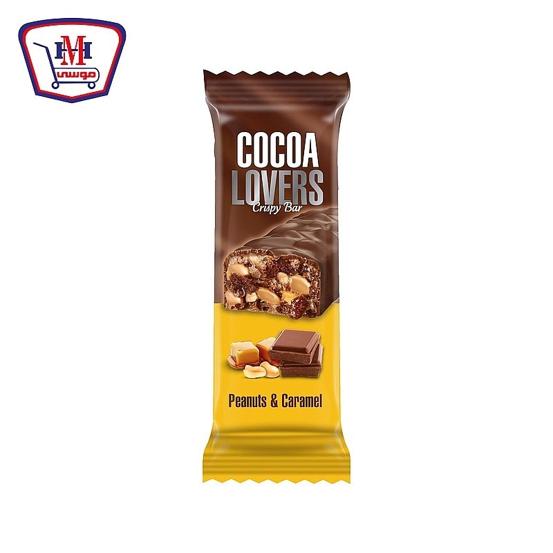 كوكو لافرز كرسبى بار سودانى و كراميل 40 جرام