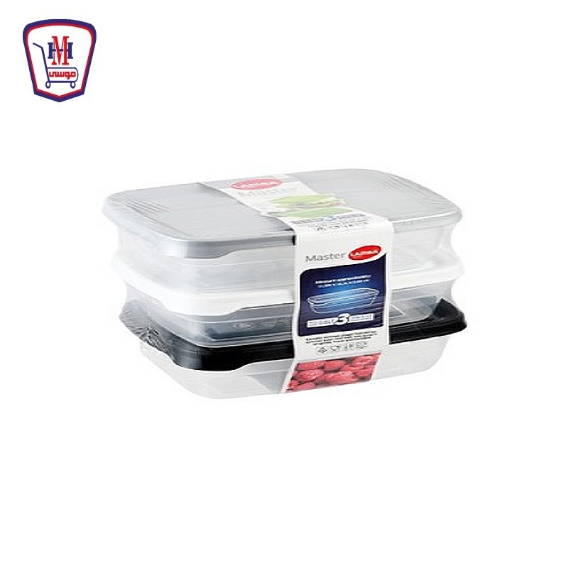 لمسه بلاست علبه ثلاجه 3 قطع 600 مللى