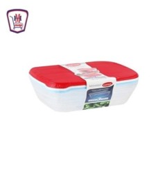 لمسه بلاست علبه ثلاجه 3 قطع 600 مللى