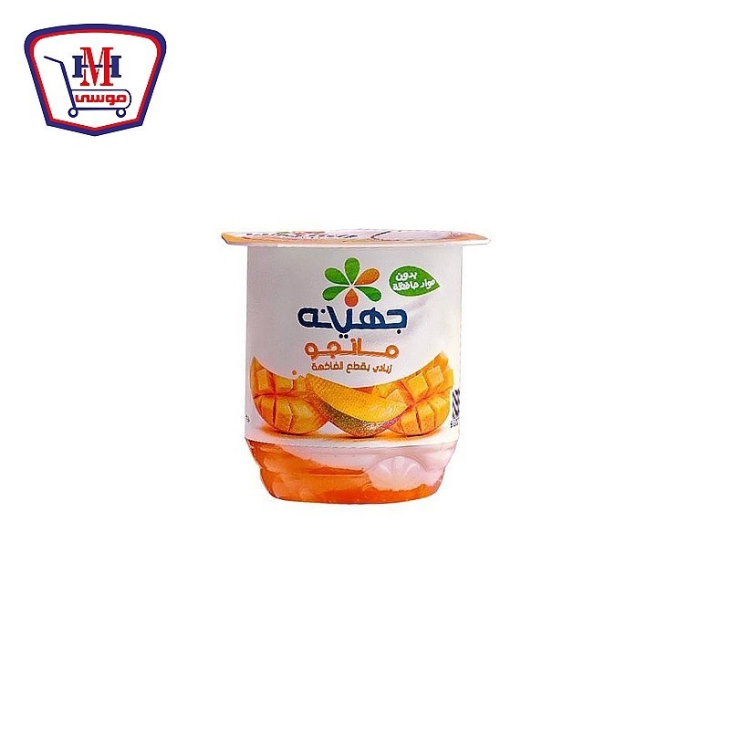 جهينه زبادى مانجو بقطع الفاكهه 105 جرام