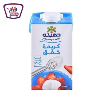 صورة جهينه كريمه خفق 500 مللى من جهينه - هايبر موسى
