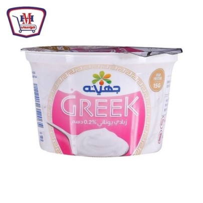 صورة جهينه زبادى يونانى خالى الدسم 0.2% 180 جرام من جهينه - هايبر موسى