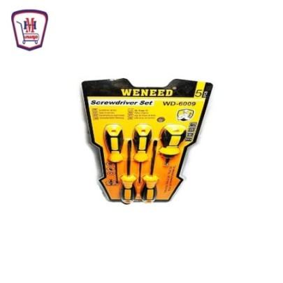 صورة WENEED طقم مفك 5 قطعه موديل WD-6009 من WENEED - هايبر موسى