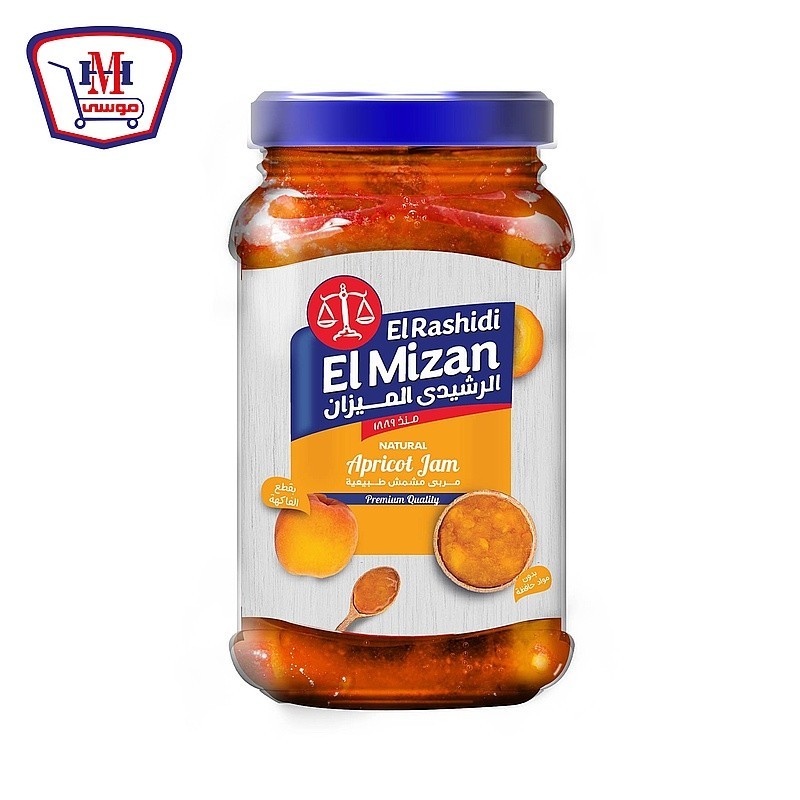 الرشيدى الميزان مربى مشمش 340 جرام