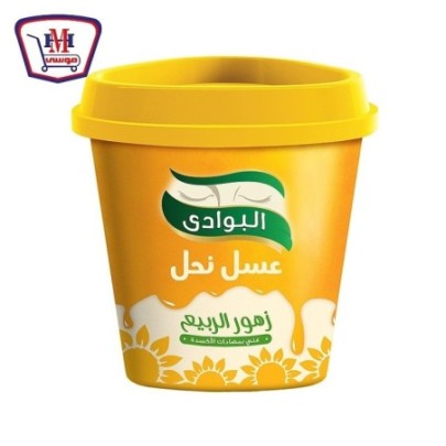 البوادى عسل نحل زهره الربيع 225 جرام | من البوادى | هايبر موسى — أفضل