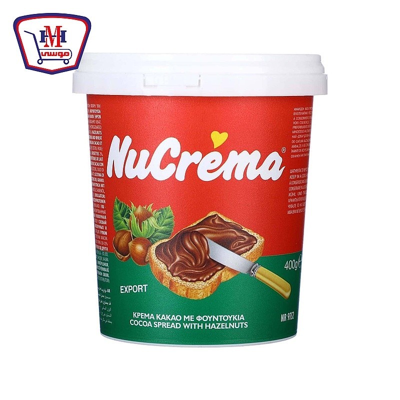 نيو كريمه الكاكاو و البندق بلاستيك 400 جرام