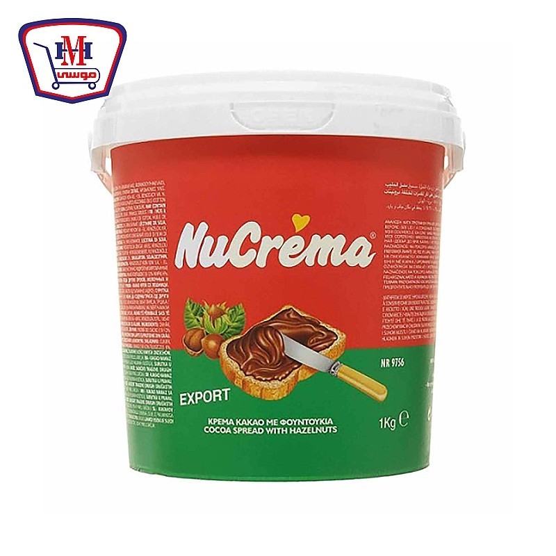 نيو كريمه الكاكاو و البندق بلاستيك 1ك