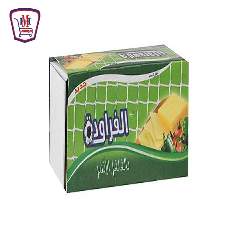 الفراوده جبنه شيدر بالفلفل الاخضر 450 جرام