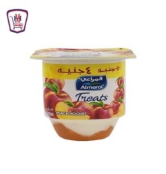 المراعى زبادى خوخ 105 جرام وفر 1 جنيه | من المراعى | هايبر موسى — تسوّ