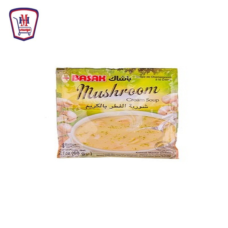باشاك شوربه كريمه المشروم 60 جرام