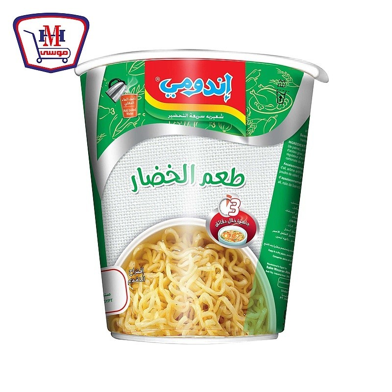 اندومى كوب بالخضار 60  جرام