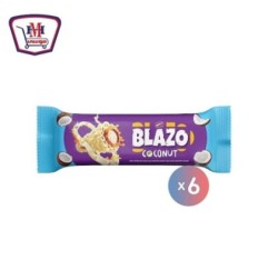 بليزو بسكويت ويفر محشو بالكريمه جوز الهند علبه × 6 باكو | من بليزو | ه