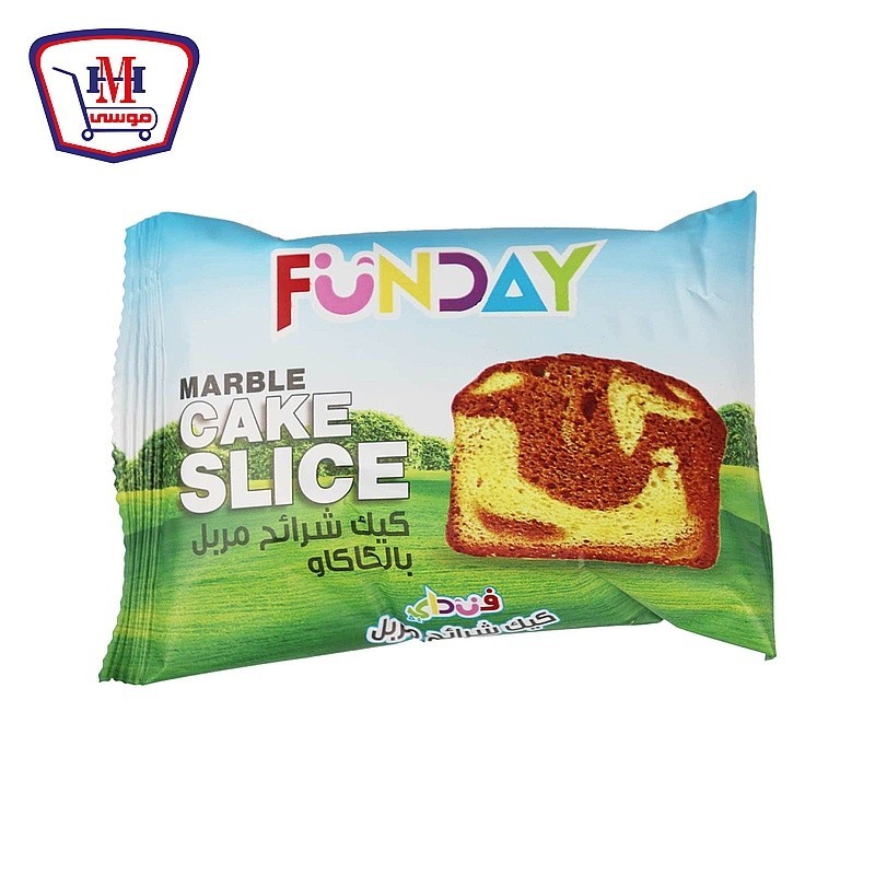فن داى كيك سلايس ماربل بالكاكاو 50 جرام