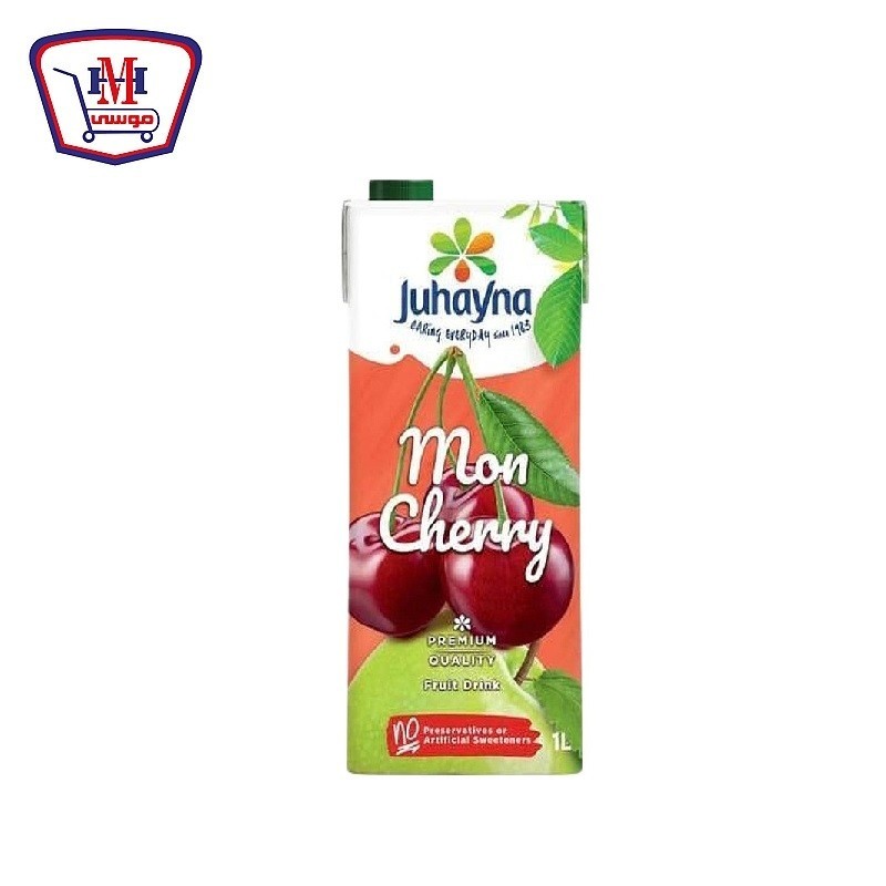 جهينه عصير مون شيرى 1 لتر