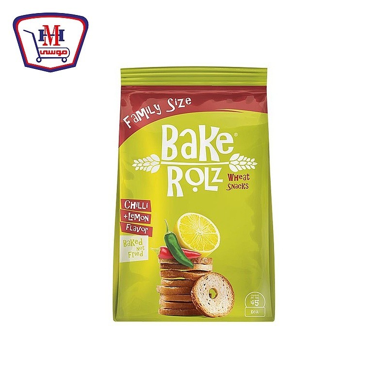 بيك رولز سناكس بطعم الشطة و الليمون 78 - 82 جرام