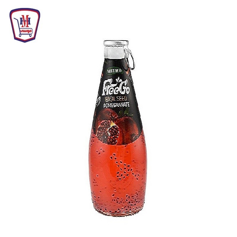 فرى جو بذور الريحان بنكهه الرمان 290 مللى