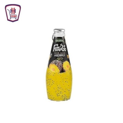 فرى جو مشروب بذور الريحان بنكهه الاناناس 290 مللى | من فرى جو | هايبر