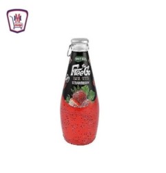 فرى جو مشروب بذور الريحان بنكهه الفراوله 290 مللى | من فرى جو | هايبر