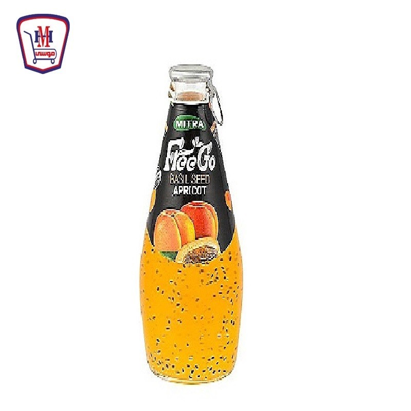 فرى جو مشروب بذور الريحان بنكهه المشمش 290 مللى