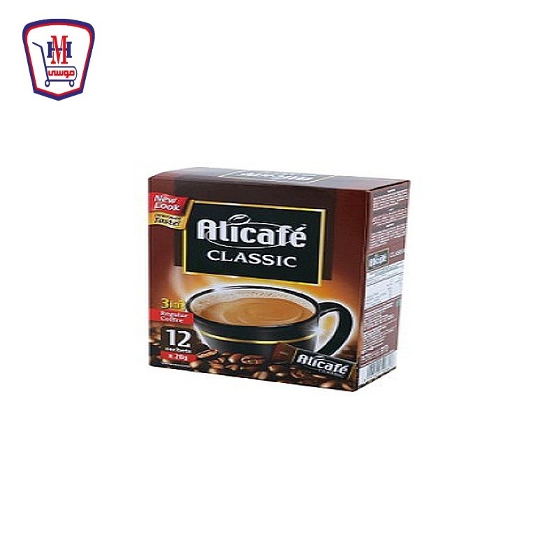 على كافيه نسكافيه كلاسيك  3 × 1 20 جرام  علبه × 12 ظرف