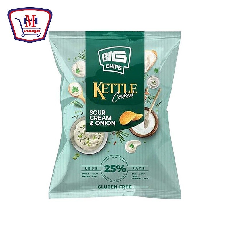 بيج شيبس كاتيل ساوركريم  92 - 102 جرام