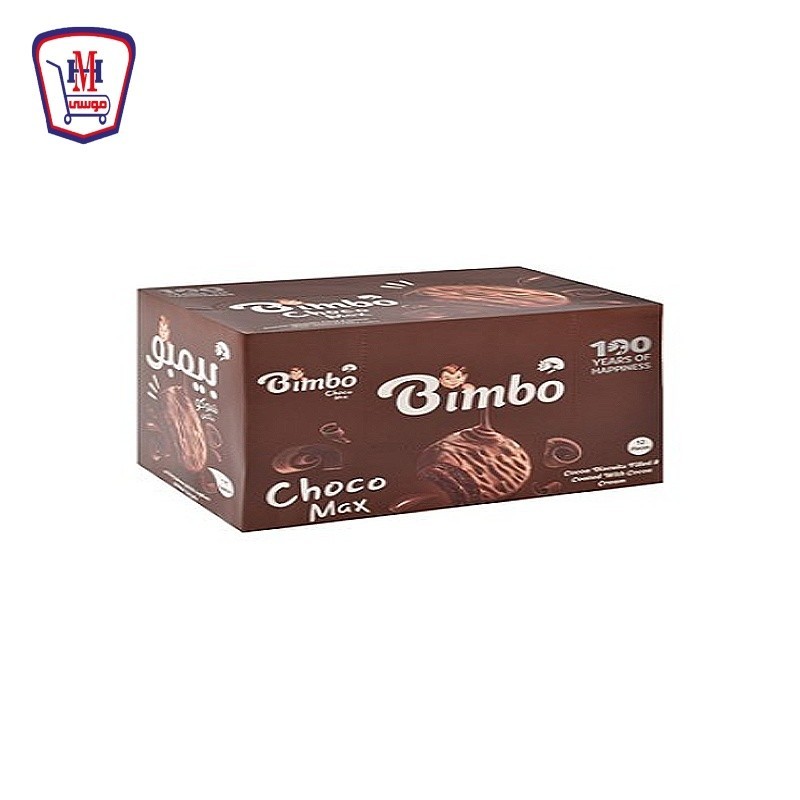 بيمبو بسكويت شوكو ماكس XL علبه × 6 باكو