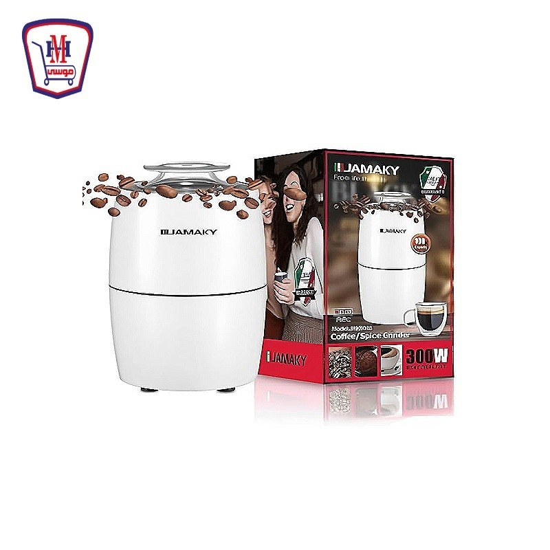 مطحنهJAMAKY قهوه 300وات بلاستيك jmk9003