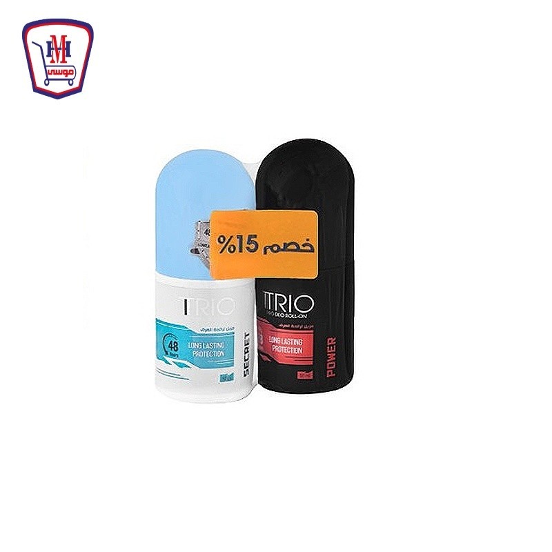 تريو رول اون باور 50 مللى + رول اون