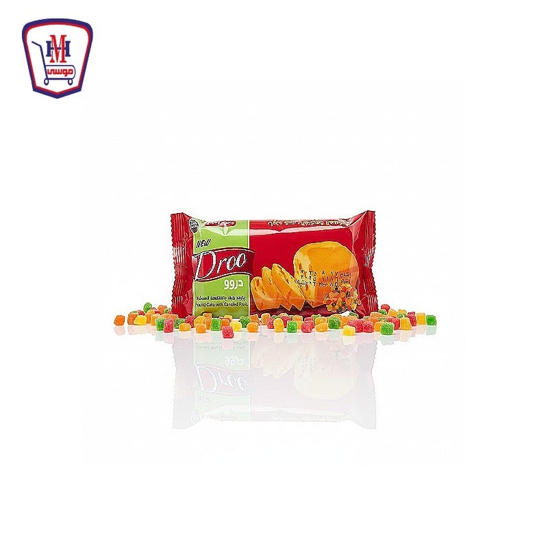 دروو باوند كيك بالفاكهه المسكره 85 جرام