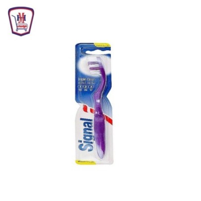 سيجنال فرشه اسنان نظافه ثلاثيه 1 قطعه كارت | من سيجنال | هايبر موسى —