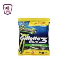 جيليت ماكينه بلو ثرى حساس 9 ماكينه + 3 ماكينه كيس | من جيليت | هايبر م