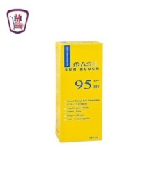 ماش صن بلوك 95 اصفر - 125 مللى | من ماش | هايبر موسى — أفضل سعر وتوصيل