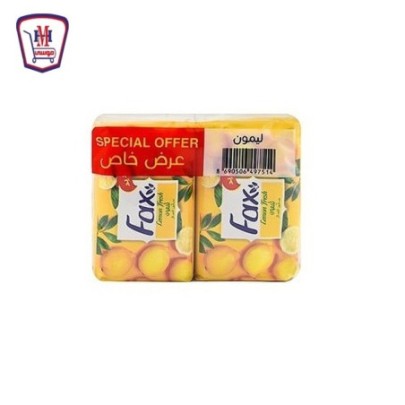 فاكس صابون ليمون 110 جرام × 4 قطعه — Produce | هايبر موسى — تسوّق أونل