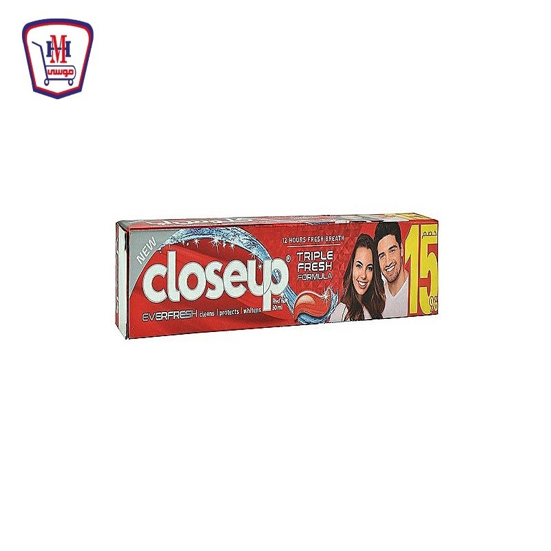 كلوز اب معحون اسنان احمر50 مللى خصم 15 %
