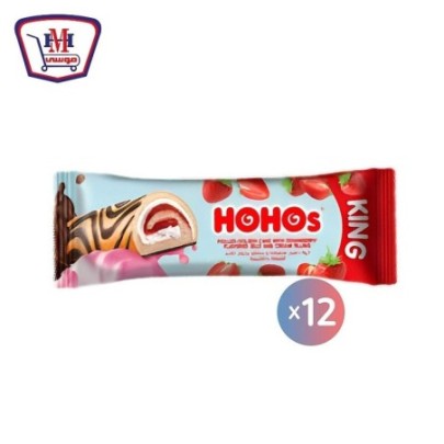 صورة هوهوز كيك رول فراوله جامبو علبه × 12 باكو من هوهوز - هايبر موسى