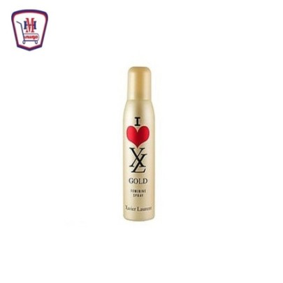 XL اسبراى حريمى ذهبى 150 مللى 150 مل من XL | هايبر موسى
