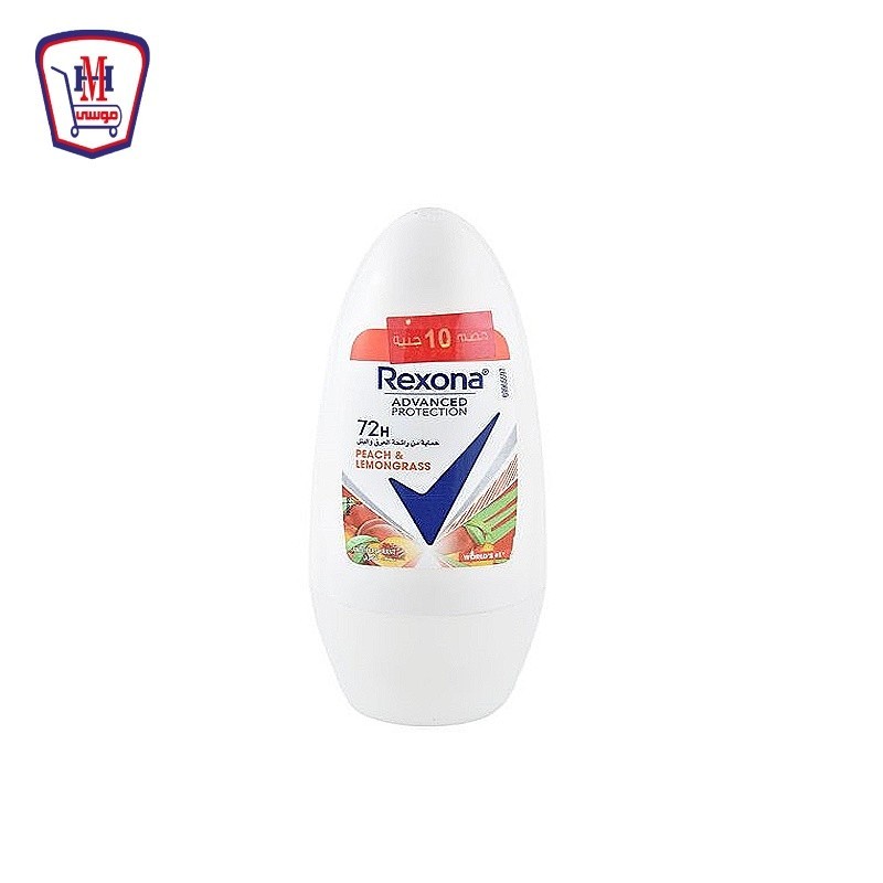 ريكسونا رول اون حريمى خوخ وليمون 50 مللى وفر10 ج