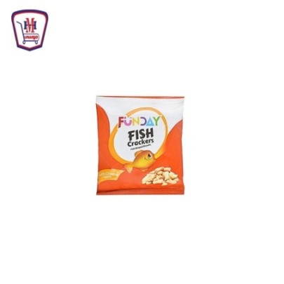 فن داى بسكويت كراكرز بالجبنه شكل سمكة 40 جرام