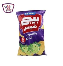 تايجر بيج شيبس ليمون حلو 24 -34 جرام