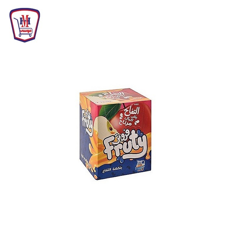 فروتى عصير بودر تفاح مركز 12 جرام علبه × 20 ظرف