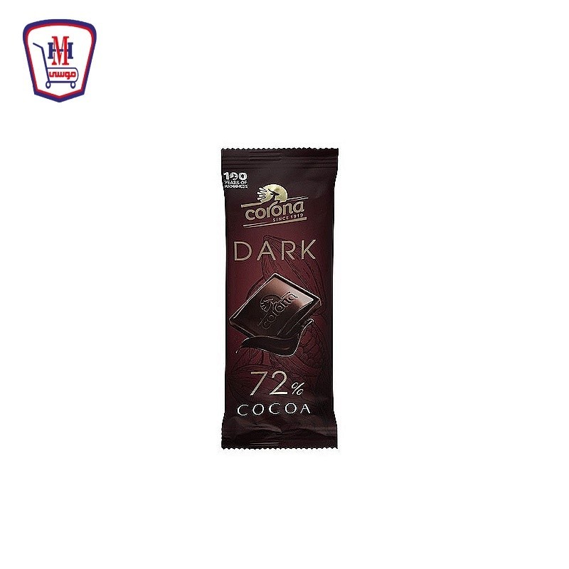 كورونا شيكولاته دارك 72%
