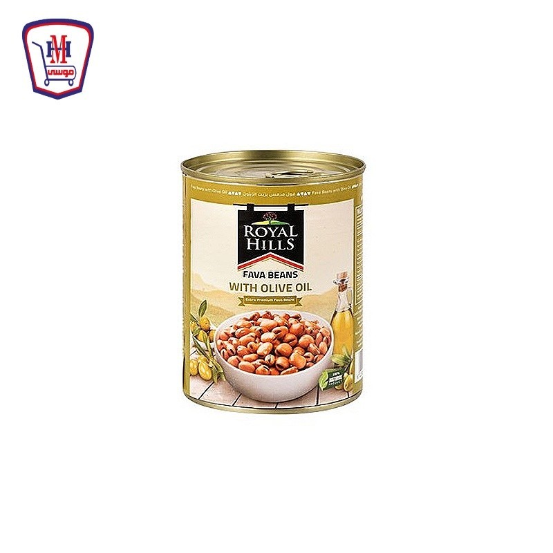 رويال هيلز فول مدمس بزيت الزيتون سهل الفتح 400 جرام