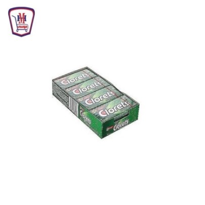 كلورتس لبان بالنعناع الاصلى 10 حبات علبه × 12 قطعه