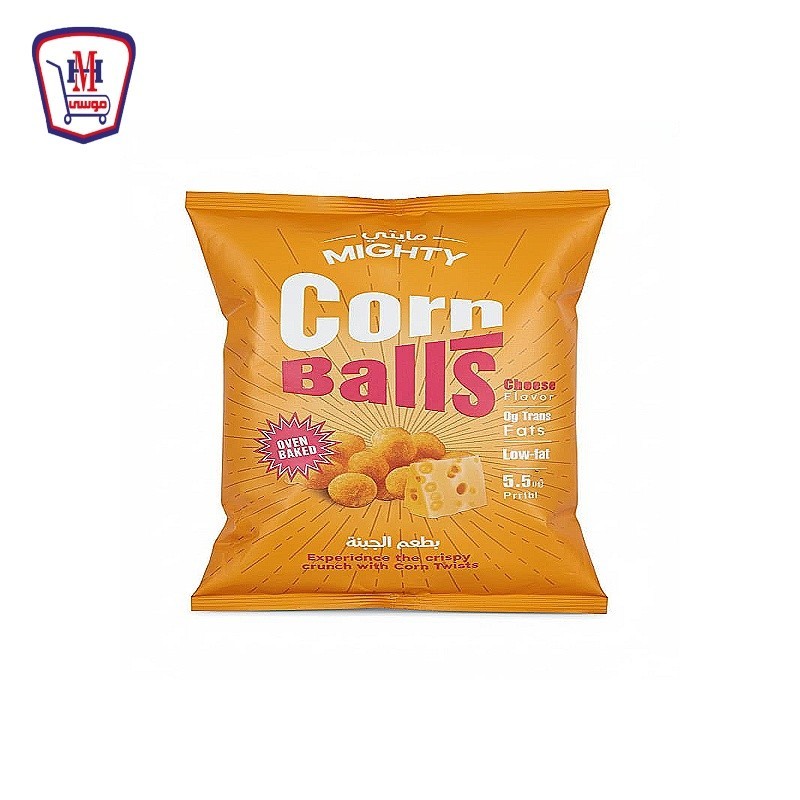 مايتى كورن بولز بطعم الجبنه 50 - 60 جرام