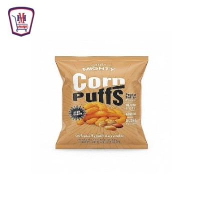 مايتى كورن بافس بطعم زبده الفول السودانى 50 - 60 جرام | من مايتى | هاي