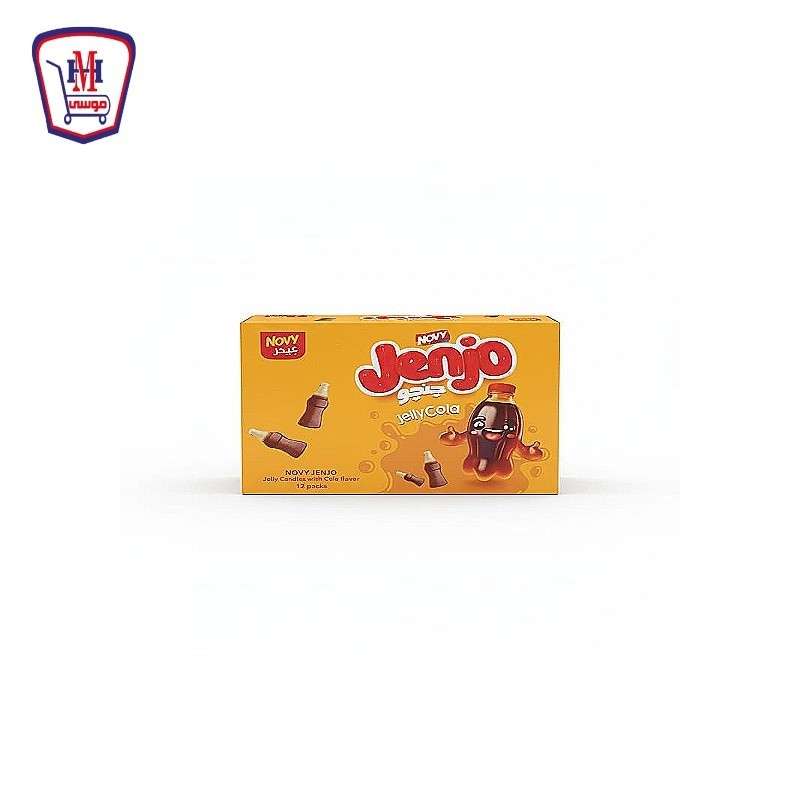 جنجو جيلى كولا 26 - 30 جرام علبه × 12 قطعه